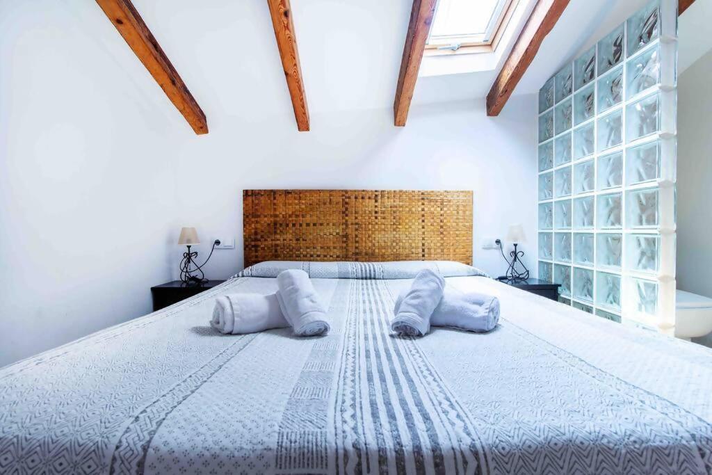 バレンシアAcogedor Duplex Con Terraza Interior En La Playaアパートメント エクステリア 写真